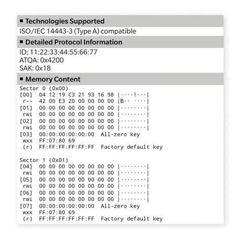 7 byte uid nfc tags|mifare 7 bytes uid.